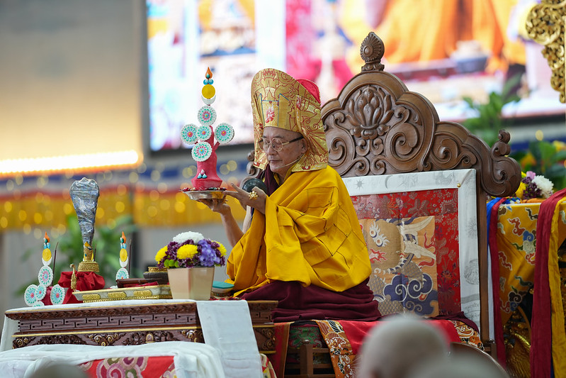 The Short Torma Empowerment of Five-Deity Gyalwa Gyatso • H.E. Goshir Gyaltsab Rinpoche